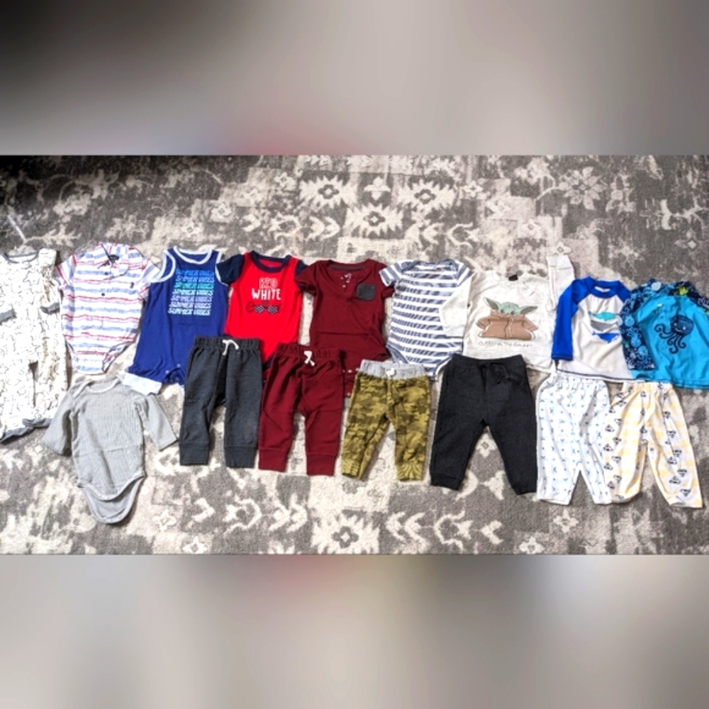 Infant boys clothes lot